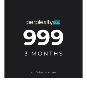 PerplexityAI Enterprise Pro 3 Months Personal
