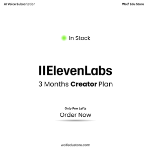 ElevenLabs Creator Plan (Personal Account)