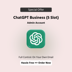 ChatGPT Team Admin (5 Slot)