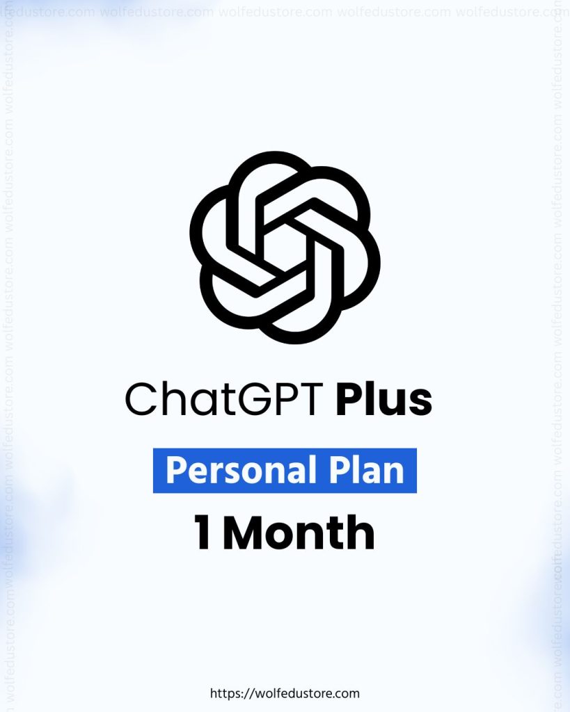 ChatGPT Plus 1 Month (Personal Plan)