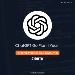 ChatGPT Go 1 Year Personal Subscription